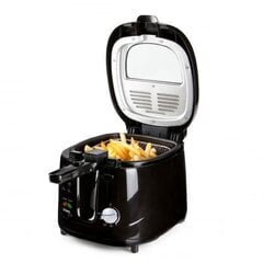 Rasvakeitin Domo DO461FR 2,5L 1800W, musta hinta ja tiedot | Airfryerit ja friteerauskeittimet | hobbyhall.fi