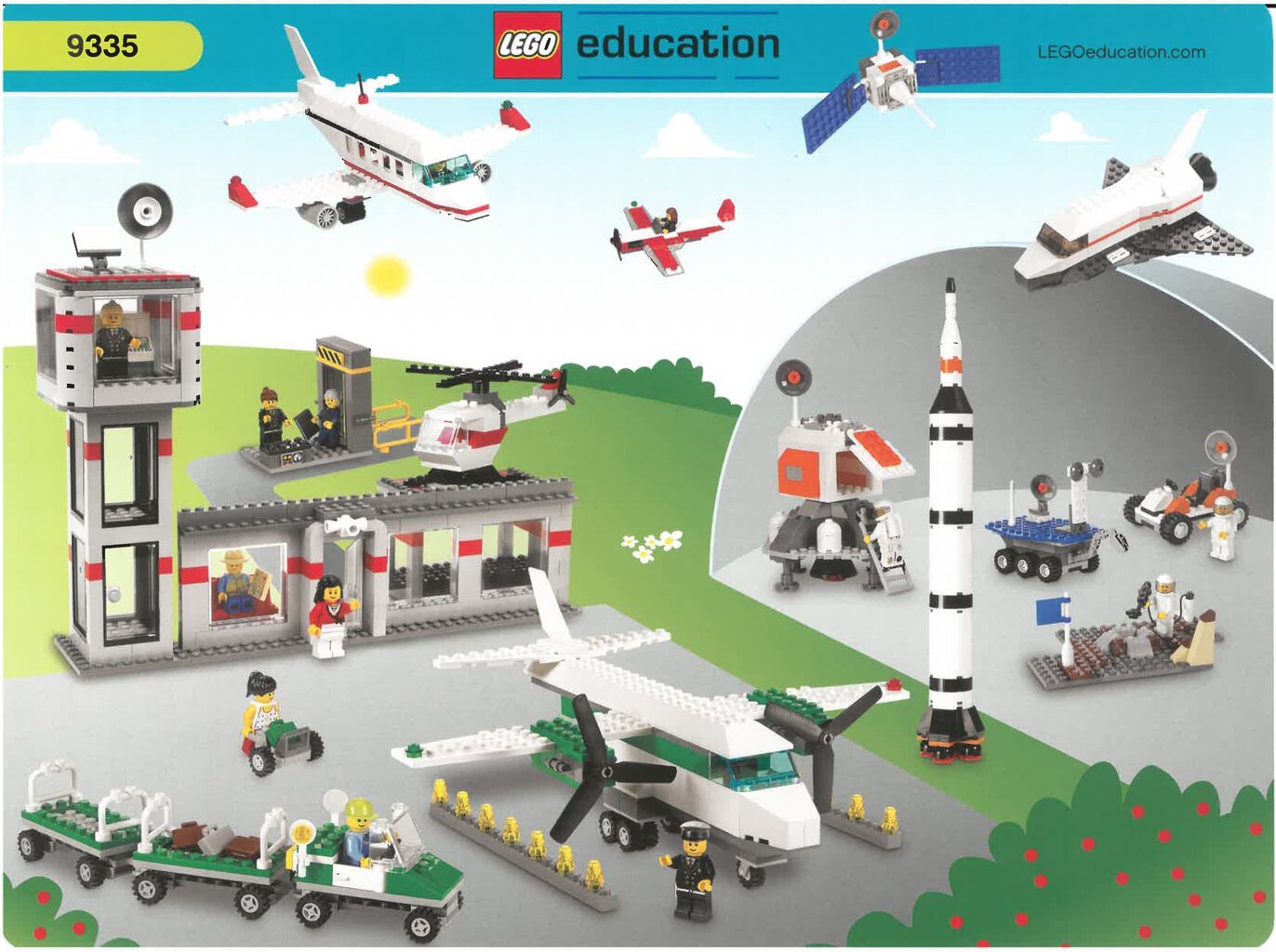 LEGO Education Space & lentokenttäsetti hinta ja tiedot | LEGOT ja rakennuslelut | hobbyhall.fi