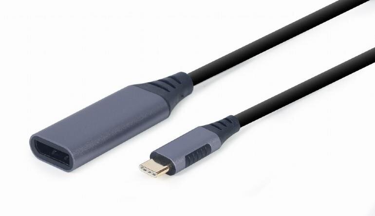 USB C - DisplayPort-sovitin GEMBIRD A-USB3C-DPF-01 hinta ja tiedot | Adapterit | hobbyhall.fi