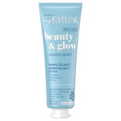 Rauhoittava ja kosteuttava käsivoide Eveline Beauty & Glow Hands Hero, 50ml hinta ja tiedot | Vartalovoiteet ja -emulsiot | hobbyhall.fi