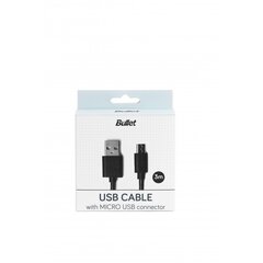 Micro USB – USB 2.0 -johto, 3 m hinta ja tiedot | Puhelinkaapelit | hobbyhall.fi