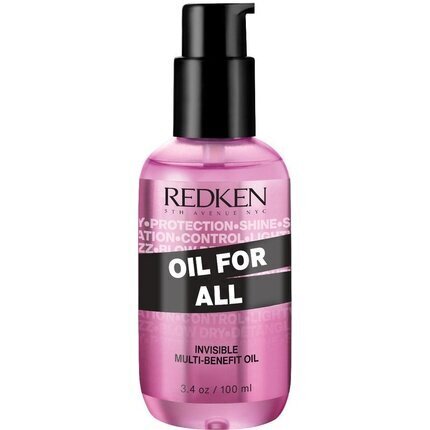 Redken invisible multi-benefit oil monitoiminen hiusöljy kaikille hiustyypeille, 100 ml hinta ja tiedot | Naamiot, öljyt ja seerumit | hobbyhall.fi