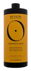 Arganöljyä sisältävä shampoo hiuksille Revlon Professional Orofluido Radiance Argan 1000ml hinta ja tiedot | Orofluido Hajuvedet ja kosmetiikka | hobbyhall.fi