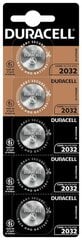 Duracell CR2032 5 kpl hinta ja tiedot | Duracell Kodin remontointi | hobbyhall.fi