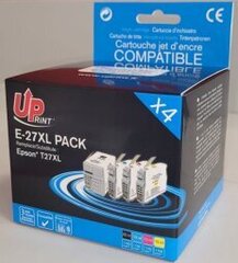 UPrint Epson E-27XL pakkaus BK (25ml) + C/M/Y (13ml) hinta ja tiedot | Laserkasetit | hobbyhall.fi