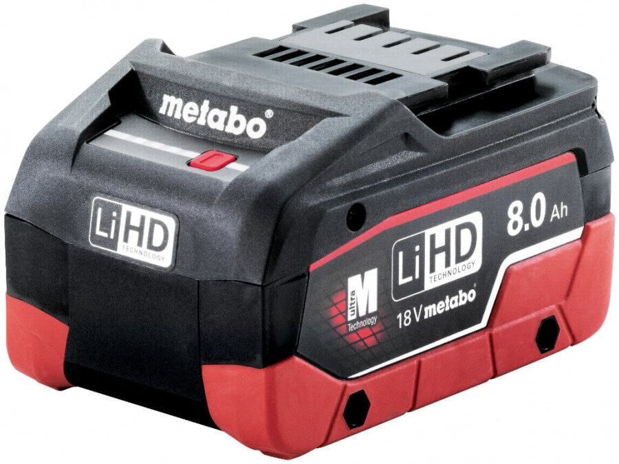 Metabo akku 18V / 8,0 Ah LiHD hinta ja tiedot | Akkuporakoneet ja ruuvinvääntimet | hobbyhall.fi