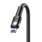 XO-kaapeli NB-Q191 3w1 USB - Lightning + USB-C + microUSB 1,2 m 40W musta hinta ja tiedot | Puhelinkaapelit | hobbyhall.fi