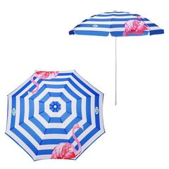 Aurinkovarjo Nils Camp NC7811, 160 cm, sininen hinta ja tiedot | Aurinkovarjot ja markiisit | hobbyhall.fi
