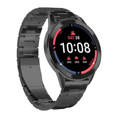 Ranneke Puro Metal, Galaxy Watch 4/Watch 4 klassinen, musta hinta ja tiedot | Älykellojen ja aktiivisuusrannekkeiden lisätarvikkeet | hobbyhall.fi