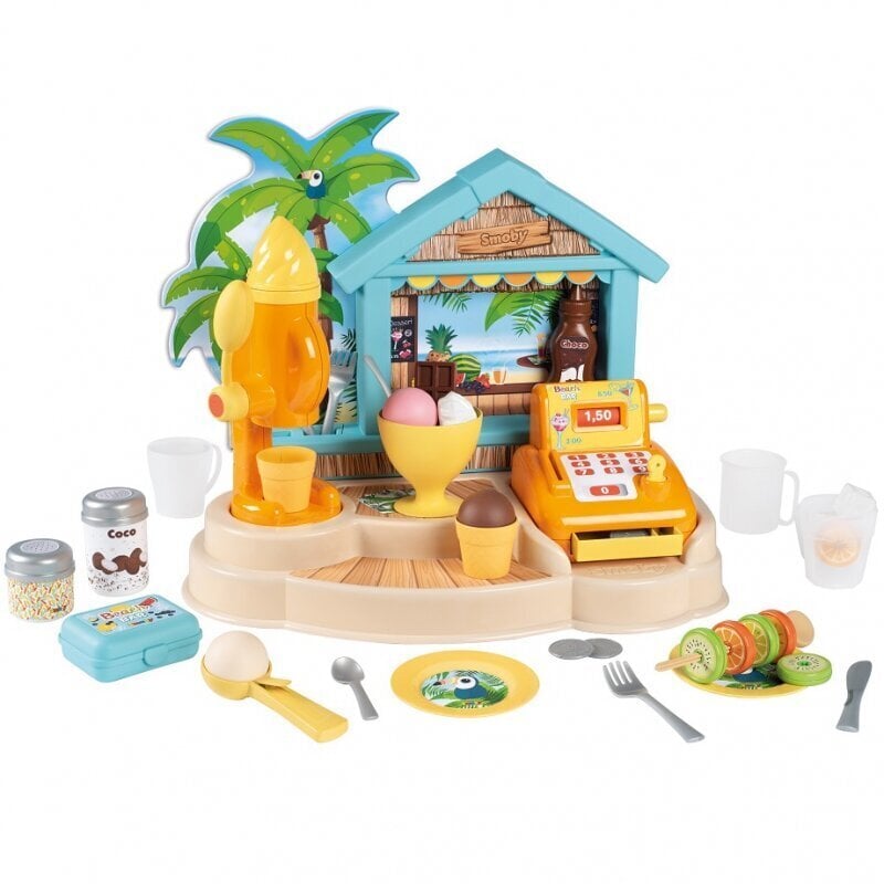 Rantabaari Smoby Beach Bar hinta ja tiedot | Tyttöjen lelut | hobbyhall.fi