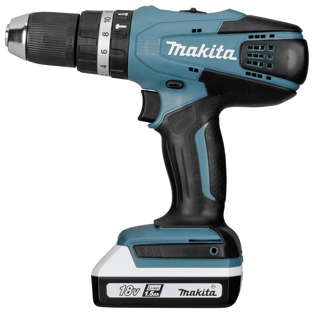 Makita HP457DWE, 18V hinta ja tiedot | Akkuporakoneet ja ruuvinvääntimet | hobbyhall.fi