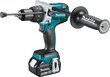 Makita Akkuiskuporakone DHP481RTJ, 18V / 2x 5,0Ah Li-ion hinta ja tiedot | Akkuporakoneet ja ruuvinvääntimet | hobbyhall.fi