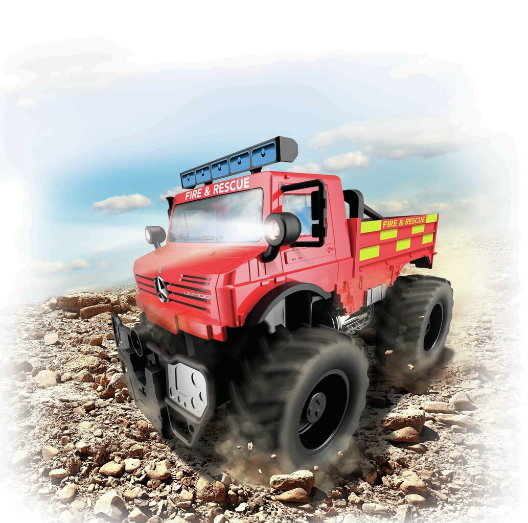 Maisto Tech 1:16 M-B U5000 Unimog -radio-ohjattava auto, 82733 hinta ja tiedot | Poikien lelut | hobbyhall.fi