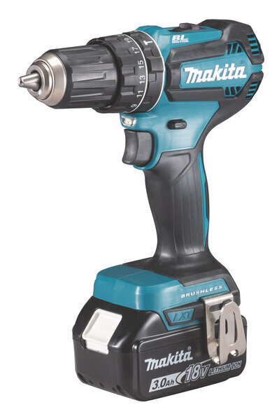 Makita DHP485RFJ Akkuporakone/ruuvinväännin hinta ja tiedot | Akkuporakoneet ja ruuvinvääntimet | hobbyhall.fi