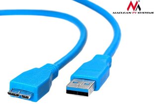 Maclean USB 3.0 micro 3m MCTV-737 hinta ja tiedot | Kaapelit ja adapterit | hobbyhall.fi