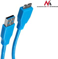 Maclean USB 3.0 micro 3m MCTV-737 hinta ja tiedot | Kaapelit ja adapterit | hobbyhall.fi