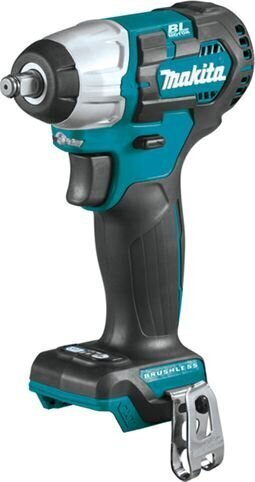 Makita TW161DZ iskevä mutterinväännin, 12V MAX, 1/2, 165 Nm, BL-Moottori (ilman akkua ja laturia) hinta ja tiedot | Akkuporakoneet ja ruuvinvääntimet | hobbyhall.fi