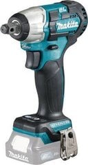 Makita TW161DZ iskevä mutterinväännin, 12V MAX, 1/2, 165 Nm, BL-Moottori (ilman akkua ja laturia) hinta ja tiedot | Akkuporakoneet ja ruuvinvääntimet | hobbyhall.fi