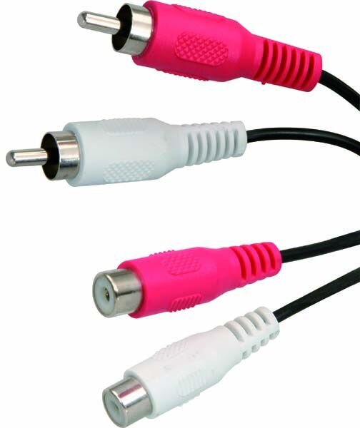 RCA (Cinch) x2 - RCA (Cinch) x2 1,5 m hinta ja tiedot | Kaapelit ja adapterit | hobbyhall.fi