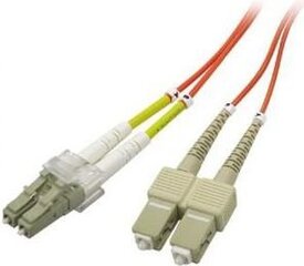 Patchcord 62.5/125, LC - SC, 1m hinta ja tiedot | Kaapelit ja adapterit | hobbyhall.fi