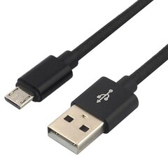 EverActive USB-microUSB, 1m hinta ja tiedot | Kaapelit ja adapterit | hobbyhall.fi