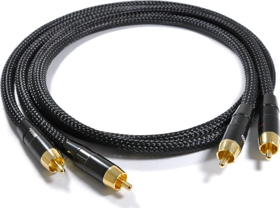 Melodika RCA (Cinch) x2 - RCA (Cinch) x2 4m hinta ja tiedot | Kaapelit ja adapterit | hobbyhall.fi