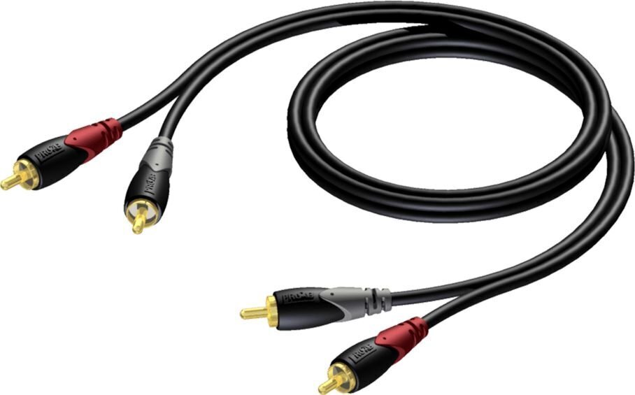 Procab CLA800/3, RCA, 3 m hinta ja tiedot | Kaapelit ja adapterit | hobbyhall.fi