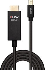 Lindy DisplayPort Mini - HDMI 3m hinta ja tiedot | Kaapelit ja adapterit | hobbyhall.fi