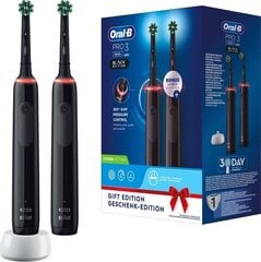 Oral-B Pro 3900 Black Edition hinta ja tiedot | Sähköhammasharjat | hobbyhall.fi