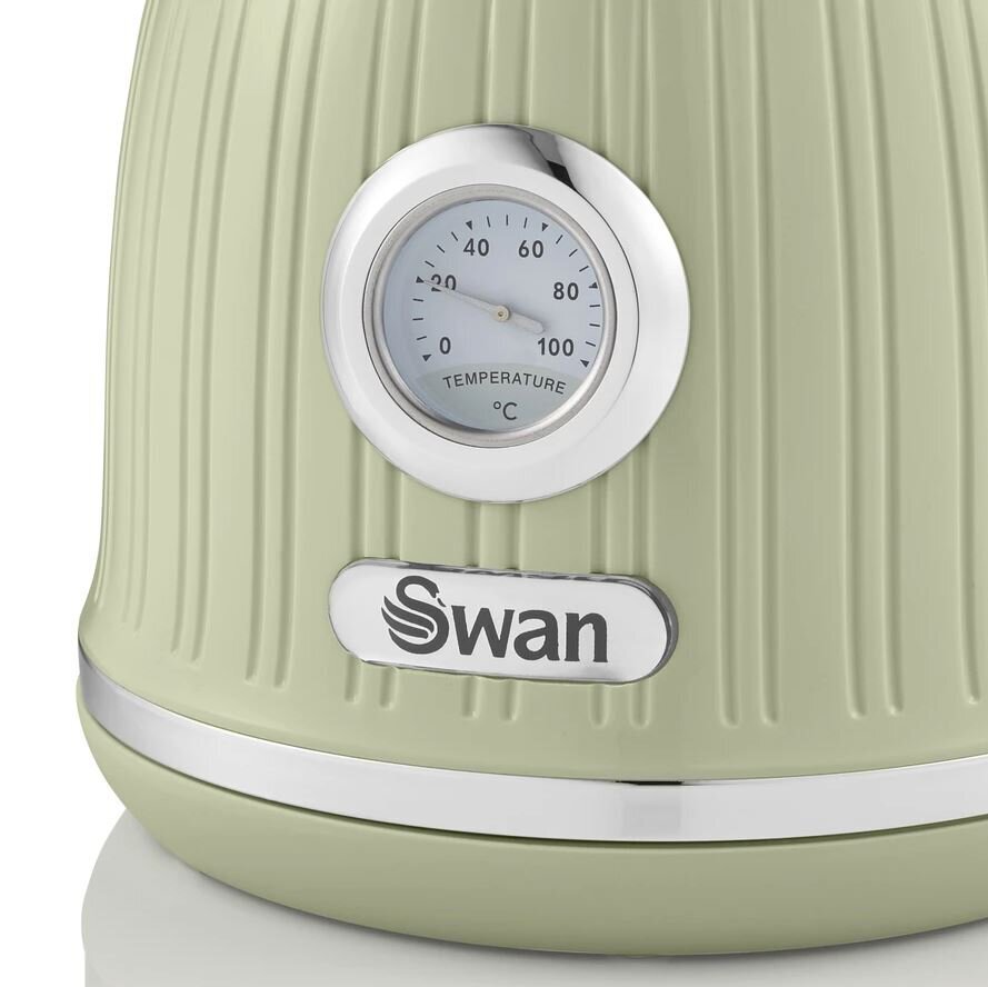 Swan SK31040GN electric kettle 1.5 L Green 3000 W hinta ja tiedot | Vedenkeittimet | hobbyhall.fi