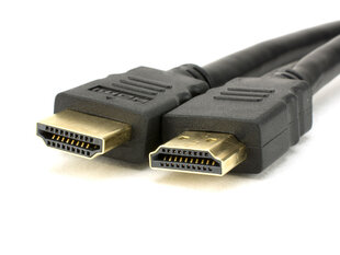 Kaapeli HDMI-HDMI 1.4v 2.0 m, musta hinta ja tiedot | Kaapelit ja adapterit | hobbyhall.fi