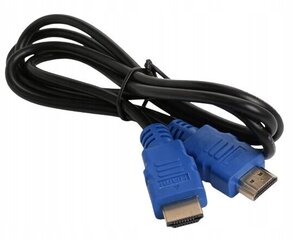 Kaapeli HDMI-HDMI 1.4v 1,2 m, musta hinta ja tiedot | Kaapelit ja adapterit | hobbyhall.fi