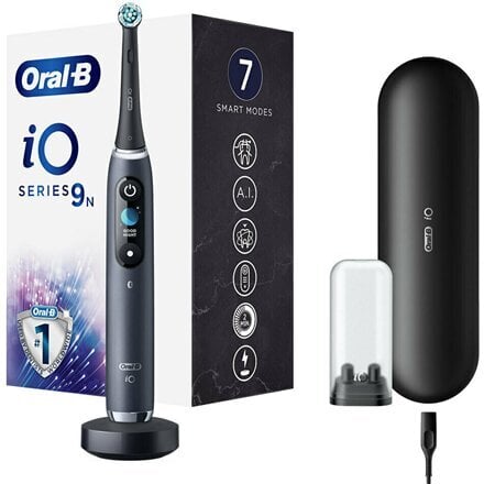 Oral-B io9 musta hinta ja tiedot | Sähköhammasharjat | hobbyhall.fi