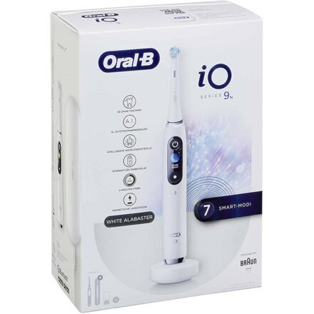 Oral-B io9 valkoinen hinta ja tiedot | Sähköhammasharjat | hobbyhall.fi