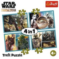 Pulmasarja Trefl Star Wars, 4 in 1 hinta ja tiedot | Palapelit | hobbyhall.fi