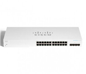 Cisco, CBS220-24T-4X-EU Switch hinta ja tiedot | Cisco Tietokoneet ja pelaaminen | hobbyhall.fi