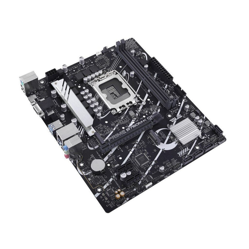 Asus, PRIME B760M-K D4, Micro ATX, LGA1700, DDR4 hinta ja tiedot | Emolevyt | hobbyhall.fi