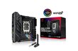 Asus, ROG STRIX B760-I GAMING WIFI, Mini ITX, LGA1700, DDR5 hinta ja tiedot | Emolevyt | hobbyhall.fi