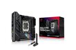 Asus, ROG STRIX B760-I GAMING WIFI, Mini ITX, LGA1700, DDR5 hinta ja tiedot | Emolevyt | hobbyhall.fi