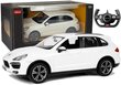 Auto Porsche Cayenne Rastar kaukosäätimellä 1:14, valkoinen hinta ja tiedot | Poikien lelut | hobbyhall.fi