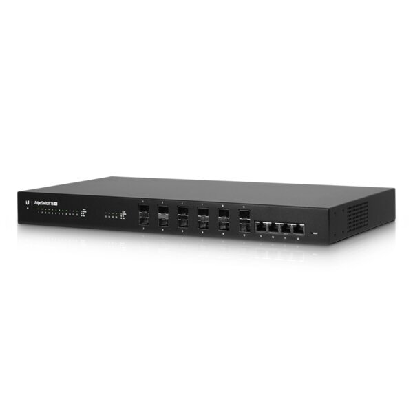 EdgeSwitch 16 XG - 12x SFP+, 4x 10Gbit LAN, 36W hinta ja tiedot | Verkkokytkimet | hobbyhall.fi