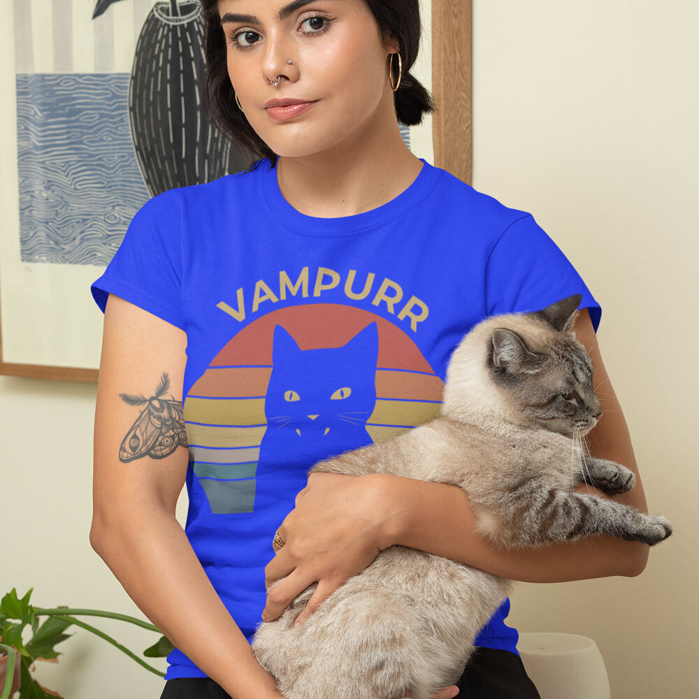 Naisten T-paita Vampurr hinta ja tiedot | Hauskat t-paidat | hobbyhall.fi
