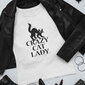 Naisten paita Crazy Cat lady hinta ja tiedot | Hauskat t-paidat | hobbyhall.fi
