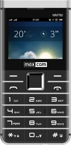 MaxCom MM 760 Dual Sim hinta ja tiedot | Matkapuhelimet | hobbyhall.fi