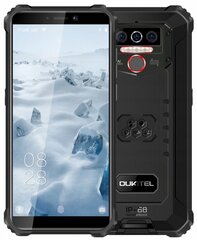 Oukitel WP5, 4/32GB, Dual SIM, Black hinta ja tiedot | OukiTel Puhelimet, älylaitteet ja kamerat | hobbyhall.fi