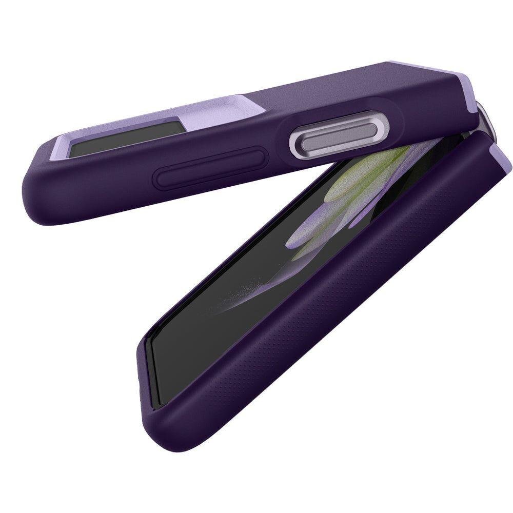 Spigen Caseology Nano Pop Galaxy With Flip 4 Light Violet hinta ja tiedot | Puhelimen kuoret ja kotelot | hobbyhall.fi