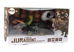 Lean Toys kaukosäätimellä ohjattava dinosaurus Triceratops hinta ja tiedot | Lean Toys Lapset | hobbyhall.fi