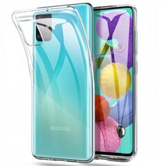 Mocco Ultra Back Case 1.8 mm Silicone Case for Samsung Galaxy A32 5G Transparent hinta ja tiedot | Puhelimen kuoret ja kotelot | hobbyhall.fi