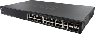 Cisco SG550X-24MPP-K9-EU hinta ja tiedot | Verkkokytkimet | hobbyhall.fi