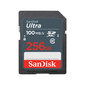 SanDisk Ultra memory card 256 GB SDXC UHS-I Class 10 hinta ja tiedot | Kameran muistikortit | hobbyhall.fi